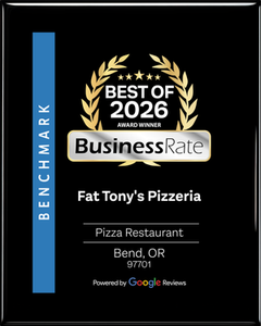 BusinessRate Best of 2026 award, Fat Tony's Pizzeria